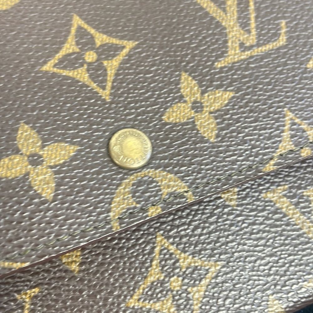 Louis Vuiton Porte Monnaie Credit Card Monogram Wallet - Picture 4 of 6
